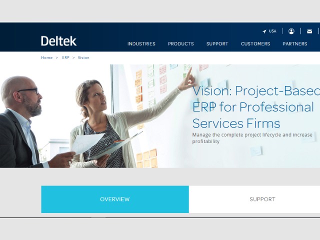 نرم افزار حسابداری Deltek Vision