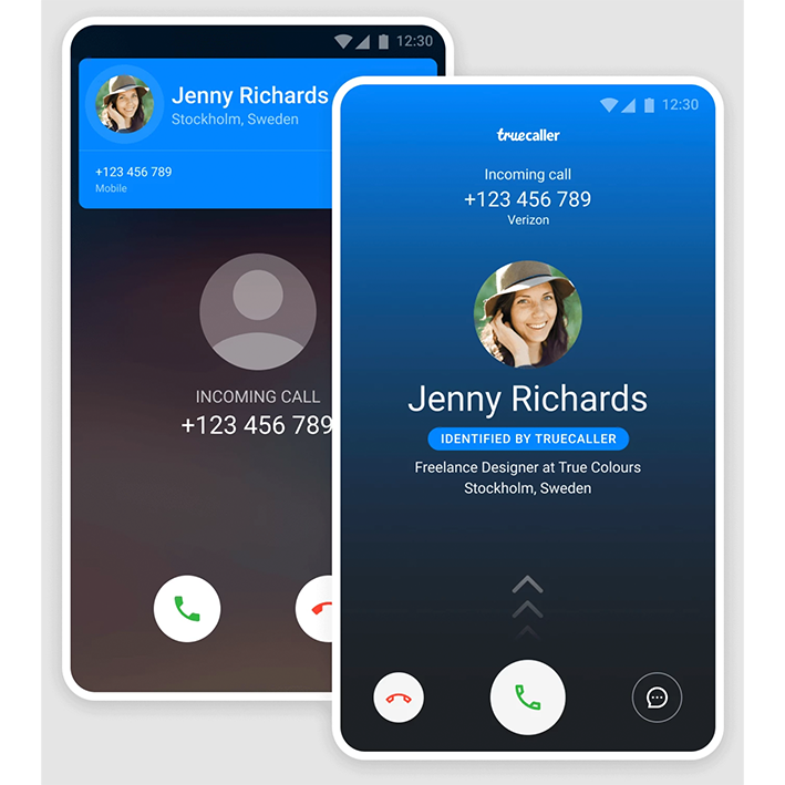 نرم افزار دفترچه تلفن و شناسایی تماس Truecaller